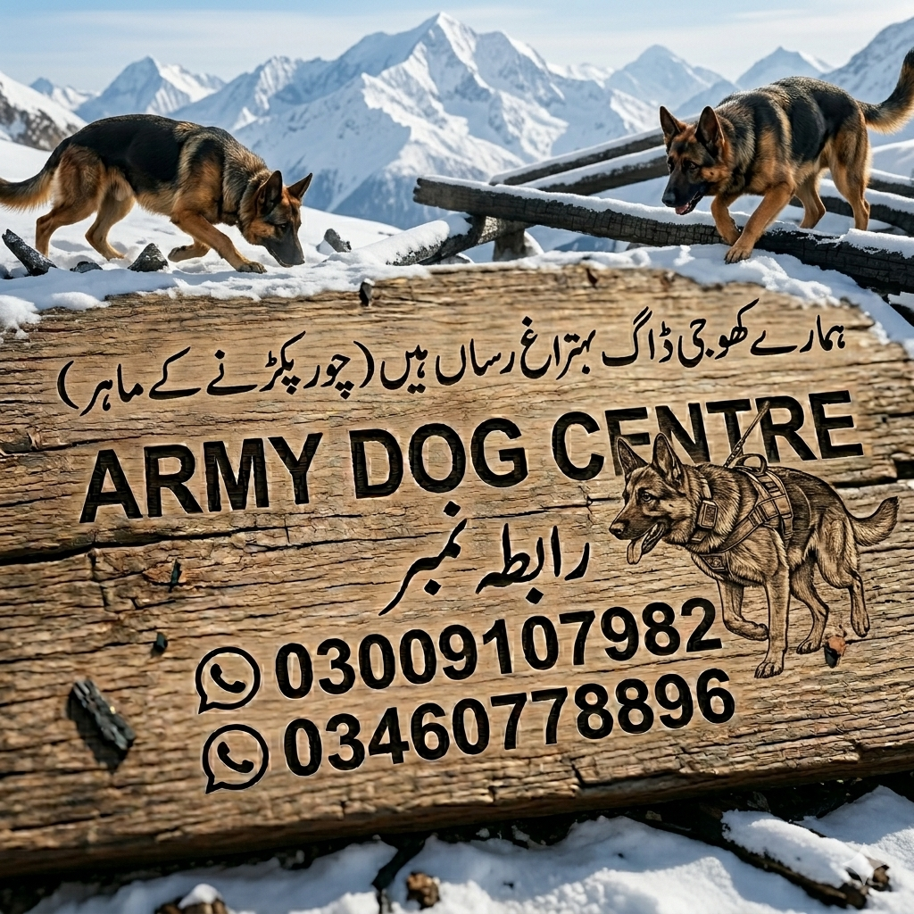 Army Dog Center Pakistan